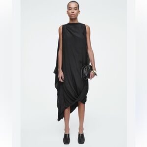 COS | Dresses | Cos Floaty Asymmetric Midi Dress | Poshmark